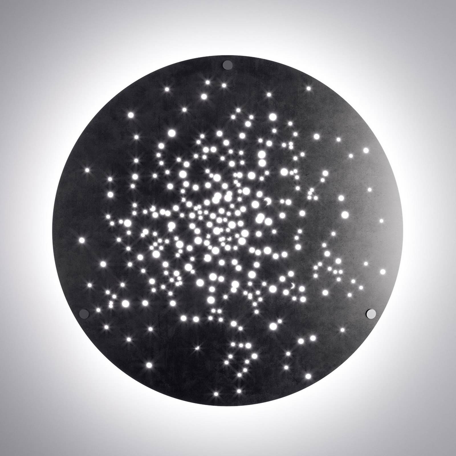 Fabbian Lens LED-Wandleuchte Ø 90 cm brüniert Fabbian Lens LED-Wandleuchte Ø 90 cm brüniert von Fabbian