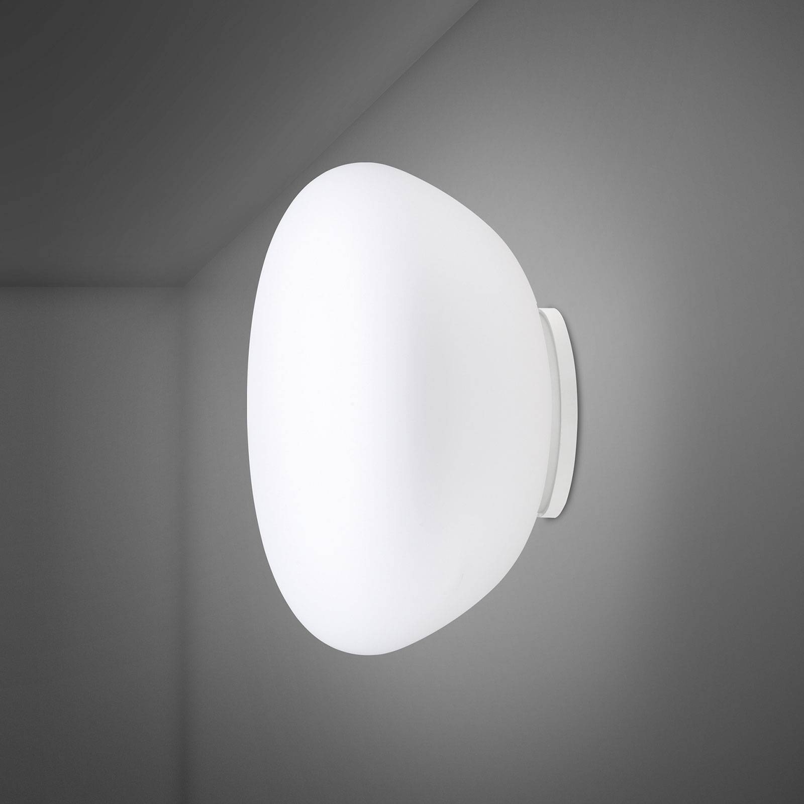 Fabbian Lumi Poga Glas-Wandleuchte, Ø 42 cm Fabbian Lumi Poga Glas-Wandleuchte, Ø 42 cm von Fabbian