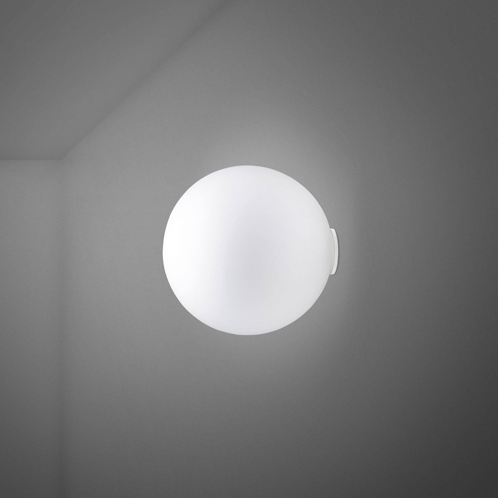 Fabbian Lumi Sfera Glas-Wandleuchte, Ø 20 cm Fabbian Lumi Sfera Glas-Wandleuchte, Ø 20 cm von Fabbian