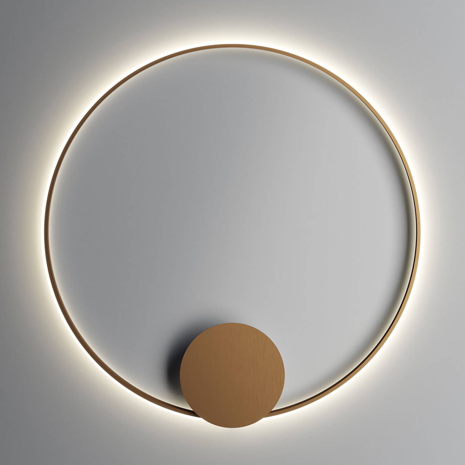 Fabbian Olympic LED-Wandlampe 3.000K Ø110cm bronze Fabbian Olympic LED-Wandlampe 3.000K Ø110cm bronze von Fabbian