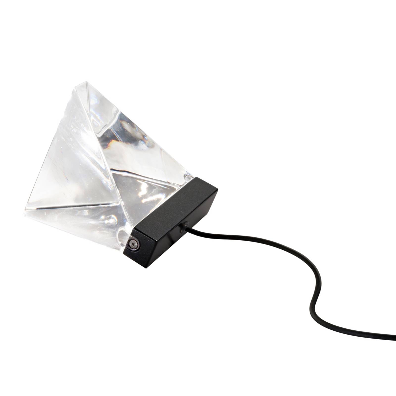 Fabbian Tripla - LED-Tischleuchte, anthrazit von Fabbian