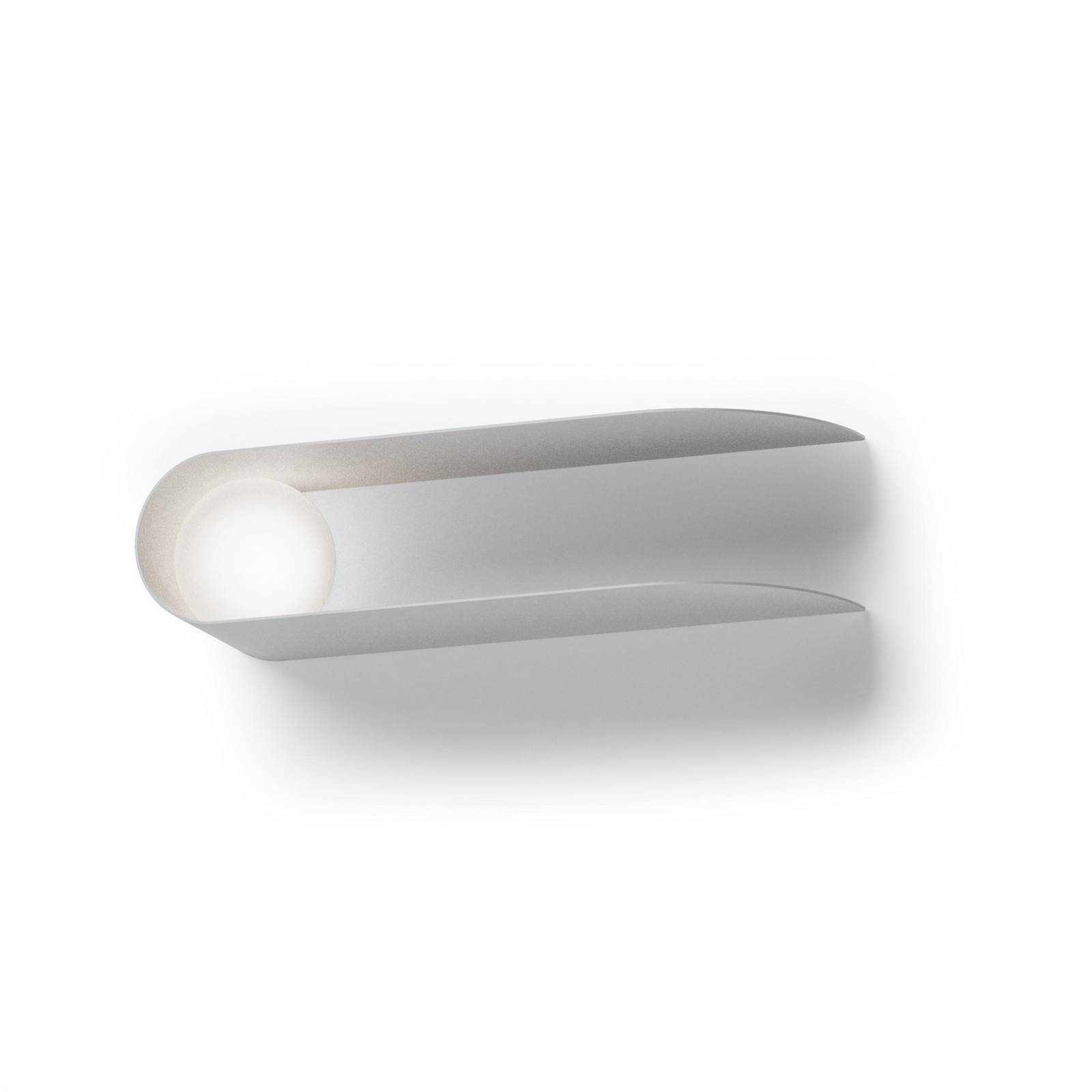 Fabbian Wandleuchte Comet, weiß, Metall, Glas, G9 Fabbian Wandleuchte Comet, weiß, Metall, Glas, G9 von Fabbian