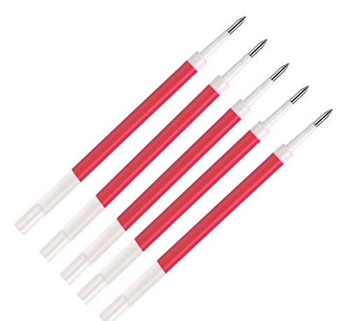 10x uni-ball Refillminen UMR-87 für SIGNO Uni-ball 207, Rot von Faber-Castell