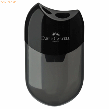 Faber Castell Doppelspitzdose bis 11mm schwarz Faber Castell Doppelspitzdose bis 11mm schwarz von Faber Castell