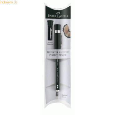 5 x Faber Castell Bleistift Perfect Pencil 9000 B von Faber Castell