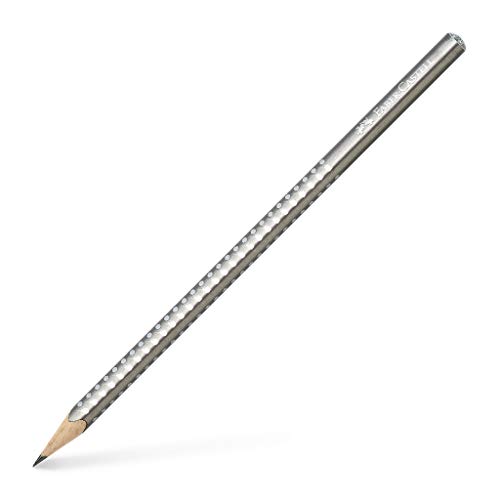 Bleistift Sparkle pearl silber von Faber-Castell