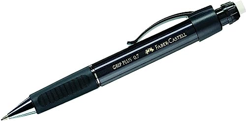 FABER-CASTELL 130733 - Druckbleistift GRIP PLUS, Minenstärke: 0,7 mm, Schaftfarbe: schwarz metallic FABER-CASTELL 130733 - Druckbleistift GRIP PLUS, Minenstärke: 0,7 mm, Schaftfarbe: schwarz metallic von FABER-CASTELL