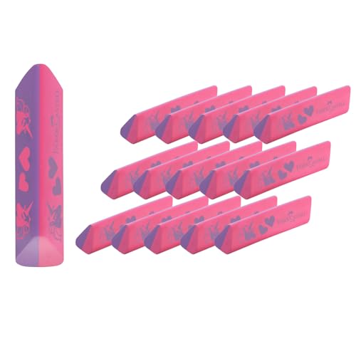 FABER-CASTELL 205246 - Radiergummi Einhorn, 15 Radierer PVC-frei für Kinder, geeignet für Blei- und Buntstifte FABER-CASTELL 205246 - Radiergummi Einhorn, 15 Radierer PVC-frei für Kinder, geeignet für Blei- und Buntstifte von FABER-CASTELL