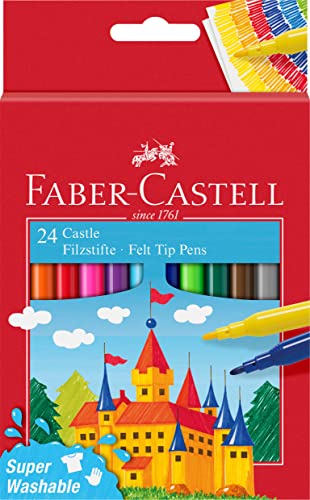 FABER-CASTELL 554202 - Filzstift Castle, 24er Kartonetui FABER-CASTELL 554202 - Filzstift Castle, 24er Kartonetui von FABER-CASTELL