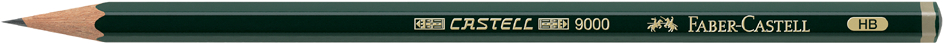 FABER-CASTELL Bleistift CASTELL 9000, Härtegrad: 2B von Faber-Castell