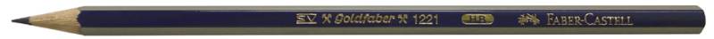 FABER-CASTELL Bleistift GOLDFABER, sechseckig, Härtegrad: 6B von Faber-Castell