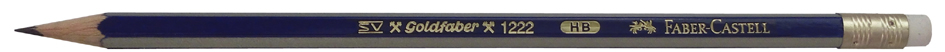 FABER-CASTELL Bleistift GOLDFABER, sechseckig, Härtegrad: HB von Faber-Castell