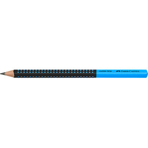 FABER-CASTELL Bleistift HB schwarz/blau 1 St. von Faber-Castell