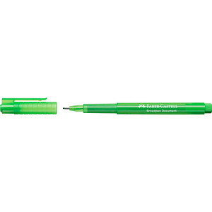 FABER-CASTELL Broadpen Document 1554 Fineliner grün 0,8 mm, 1 St. FABER-CASTELL Broadpen Document 1554 Fineliner grün 0,8 mm, 1 St. von Faber-Castell