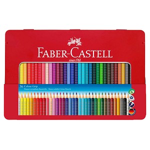 FABER-CASTELL Colour GRIP Buntstifte farbsortiert, 36 St. FABER-CASTELL Colour GRIP Buntstifte farbsortiert, 36 St. von Faber-Castell