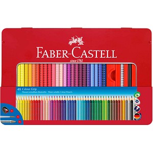 FABER-CASTELL Colour GRIP Buntstifte farbsortiert, 48 St. FABER-CASTELL Colour GRIP Buntstifte farbsortiert, 48 St. von Faber-Castell