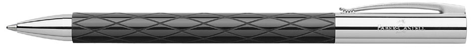 FABER-CASTELL Drehkugelschreiber Ambition Rhombus schwarz von Faber-Castell