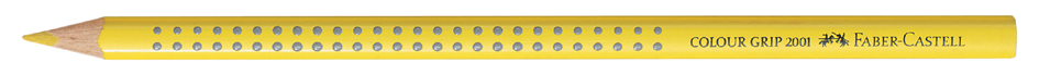 FABER-CASTELL Dreikant-Buntstift Colour GRIP, chromgelb von Faber-Castell