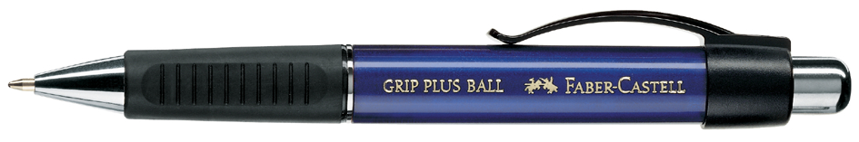 FABER-CASTELL Druckkugelschreiber GRIP PLUS, blau von Faber-Castell