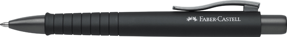 FABER-CASTELL Druckkugelschreiber POLY BALL XB, all black von Faber-Castell