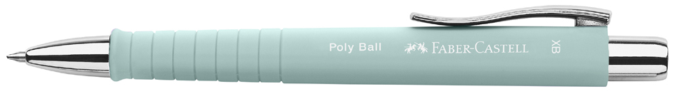 FABER-CASTELL Druckkugelschreiber POLY BALL XB, caribic blue von Faber-Castell