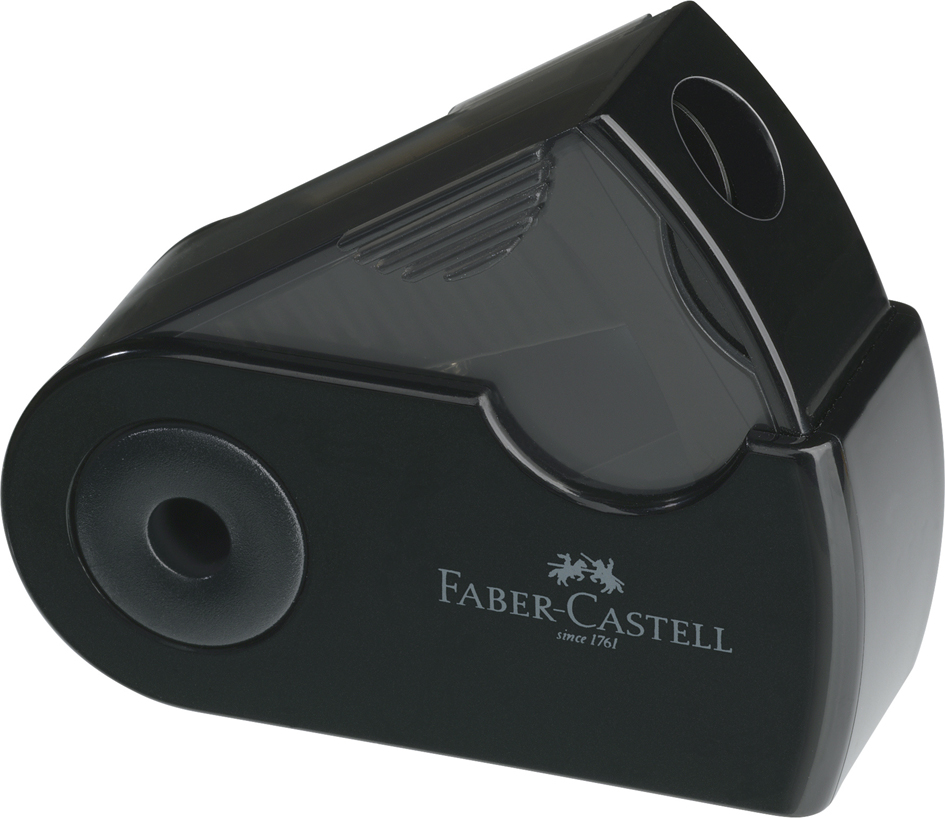 FABER-CASTELL Einfachspitzdose SLEEVE MINI, schwarz FABER-CASTELL Einfachspitzdose SLEEVE MINI, schwarz von Faber-Castell