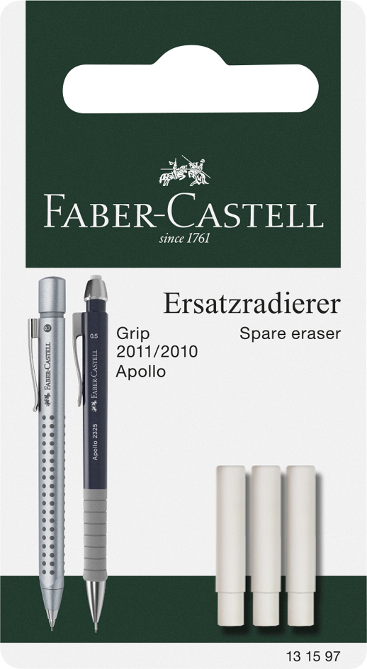 FABER-CASTELL Ersatzradierer für Druckbleistift GRIP FABER-CASTELL Ersatzradierer für Druckbleistift GRIP von Faber-Castell