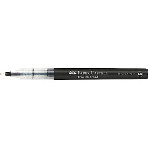 FABER-CASTELL Free Ink Tintenroller grau 1,5 mm, Schreibfarbe: schwarz, 1 St. FABER-CASTELL Free Ink Tintenroller grau 1,5 mm, Schreibfarbe: schwarz, 1 St. von Faber-Castell