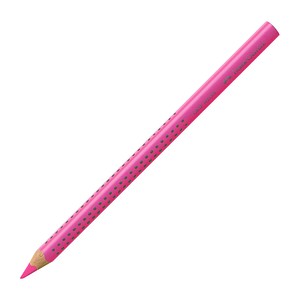 FABER-CASTELL Grip neon Buntstift rosa, 1 St. von Faber-Castell