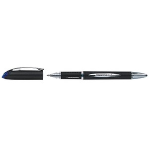 FABER-CASTELL JETSTREAM SX-210 Tintenroller schwarz/silber 0,5 mm, Schreibfarbe: blau, 1 St. von Faber-Castell