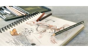 FABER-CASTELL Künstlerkreide PITT, schwarz gebrannt soft FABER-CASTELL Künstlerkreide PITT, schwarz gebrannt soft von Faber-Castell