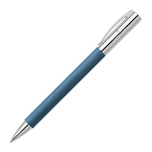 FABER-CASTELL Kugelschreiber Ambition Edelharz blau/silber, Schreibfarbe: schwarz, 1 St. FABER-CASTELL Kugelschreiber Ambition Edelharz blau/silber, Schreibfarbe: schwarz, 1 St. von Faber-Castell