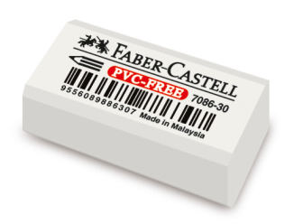 FABER-CASTELL Kunststoff-Radierer 7086-30 von Faber-Castell