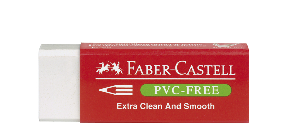 FABER-CASTELL Kunststoff-Radierer 7095 PVC-FREE von Faber-Castell