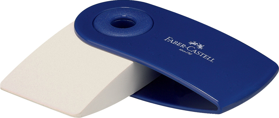 FABER-CASTELL Kunststoff-Radierer SLEEVE MINI, rot / blau FABER-CASTELL Kunststoff-Radierer SLEEVE MINI, rot / blau von Faber-Castell