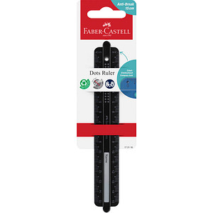 FABER-CASTELL Lineal Dots 15,0 cm, schwarz FABER-CASTELL Lineal Dots 15,0 cm, schwarz von Faber-Castell