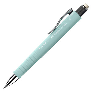FABER-CASTELL POLY MATIC Druckbleistift blau B 0,7 mm, 1 St. von Faber-Castell