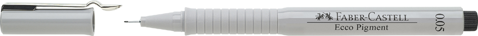 FABER-CASTELL Pigmentliner ECCO PIGMENT 0,7 mm, schwarz von Faber-Castell