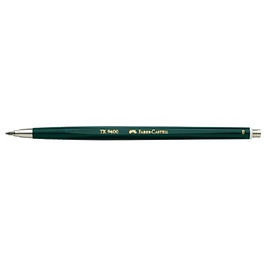 FABER-CASTELL TK® 9400 Fallminenstift grün B 2,0 mm, 1 St. von Faber-Castell