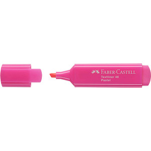 FABER-CASTELL TL 46 Pastell Textmarker rosa, 1 St. von Faber-Castell