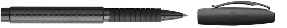 FABER-CASTELL Tintenroller Essentio Carbon, schwarz FABER-CASTELL Tintenroller Essentio Carbon, schwarz von Faber-Castell