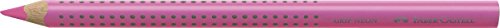 Faber-Castell 114828 - Textmarker Jumbo Grip Neon Textliner, rosa von Faber-Castell