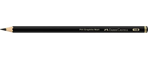 Faber-Castell 115214 - Bleistift Pitt Graphite Matt, Mine 14B, 1 Stück von Faber-Castell