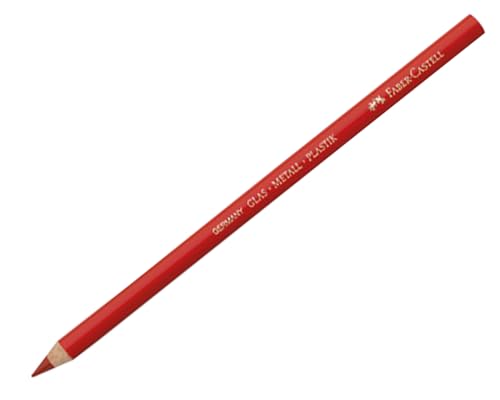 Faber-Castell 115921 rot 1 (S) Farbe Bleistift – Farbe Bleistifte (Feste, rot, rot, rund) von Faber-Castell