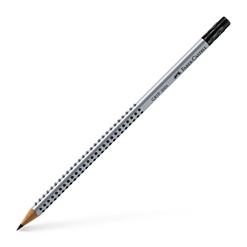 Faber-Castell 117201 - Bleistift Grip 2001, mit Gummitip, Härtegrad B Faber-Castell 117201 - Bleistift Grip 2001, mit Gummitip, Härtegrad B von Faber-Castell