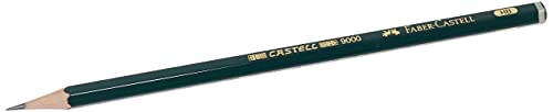 Faber-Castell 119000 - Bleistift Castell 9000, Härtegrad HB, 1 Stück von Faber-Castell