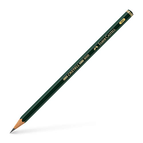 Faber-Castell 119016 – (graphit Bleistifte 6H graphit Bleistift 6H 1pièce (S), grau, Sechskant, 1 PC (S)) von Faber-Castell