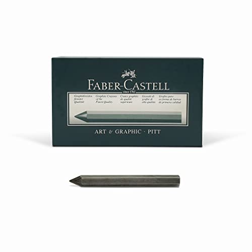 Faber-Castell 129902B - Graphitkreide Pitt 2B, 12er Set von Faber-Castell