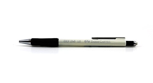 Faber-Castell 134501 Mechanische Bleistift B 0,5 mm 1 Stück - Mechanische Bleistifte (weiß, grau, B, 0,5 mm, rund, außen drehbar) von Faber-Castell