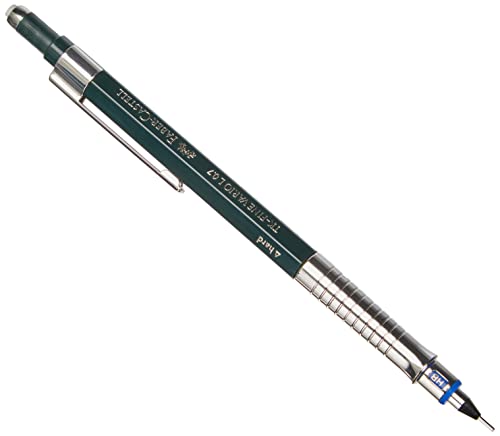 Faber-Castell 135700 - Druckbleistift TK-FINE VARIO L, Minenstärke: 0,7 mm, Schaftfarbe: grün von Faber-Castell